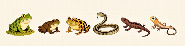Amphibien & Reptilien (inkl. Schlangen)