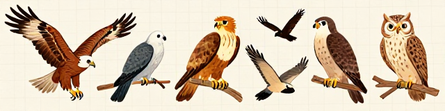 Greifvögel & Eulen